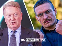 Promoter Frank Warren says Oleksandr Usyk is a 'cry baby' and believes body  shots are the Ukrainian's Achilles' heel in his fight against Tyson Fury