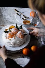 Pavlova D Hiver Mamie Boude En 2020 Pavlova Alimentation Recette Hiver