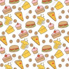 10 Fast Food Background Png