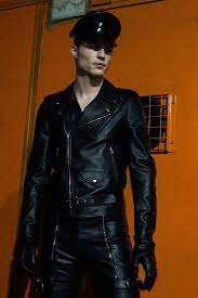 Moschino Menswear Aw18 Mens Leather Clothing Leather Jacket Men Style Leather Jacket Men