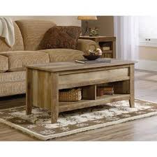 Finished in grand walnut , this attractive coffee table with lift top will make a great addition to your home. Sauder Salt Oak Coffee Table Wayfair
