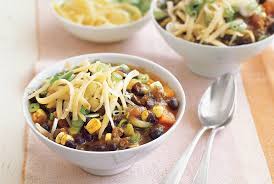 Southwestern Beef Chili With Corn Recipe Recipe Quick Dinner High Protein Recipes Dinner Indian Food Recipes Vegetarian