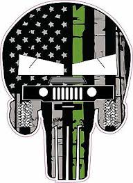 Shop for punisher skull shirts at walmart.com. Punisher Skull Thin Green Line Grunge American Flag Decal Sticker Graphic 7 95 Picclick