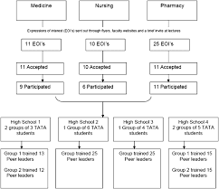 Flow Chart Of Health Care Students Participation In The