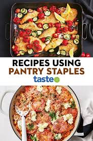 30 Recipes Using Ingredients You Probably Already Own In 2020 Recipes Baked Dinner Food Pantry