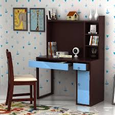 Amazing Study Table For Boys With Attractive Colour And Design Has Lots Of Storage Space To Organise The Kids Study Table Study Table Study Room Design