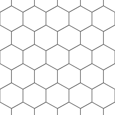 Vinyl Floor Tile Sticker Panel Peel And Stick Decal Hexa Etsy In 2020 Tile Floor Floor Stickers Vinyl Flooring