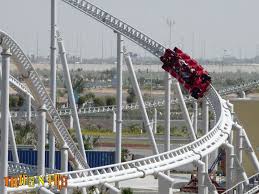 Currently The World S Fastest Roller Coaster 0 149 1 Mph In 4 Seconds Ferrari World Abu Dhabi Abu Dh Ferrari World Abu Dhabi Ferrari World Roller Coaster