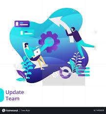 Premium Update Team Illustration Download In Png Vector Format Illustration Free Design Resources Teams