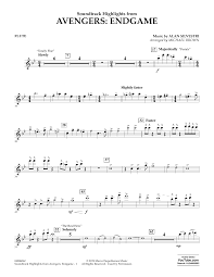 Download and print free pdf sheet music for all instruments, composers, periods and forms from the largest source of public domain sheet music on browse sheet music by composer, instrument, form, or time period. Soundtrack Highlights From Avengers Endgame Arr Michael Brown Flute Sheet Music Alan Silvestri Concert Band