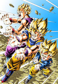 Goku Gohan E Goten Familia Sempre Unida Personajes De Goku Personajes De Dragon Ball Figuras De Goku