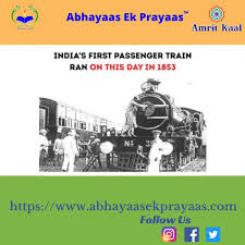 On 16 April 1853, the first passenger ...