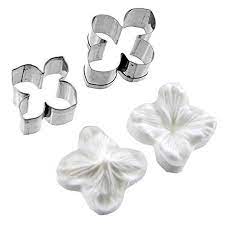 Hydrangea Flower Cutter Set Of 2 And Silicone Veiner By Chef Alan Tetreault Alan Tetreault Selec Gum Paste Flowers Tutorials Gum Paste Flowers Hydrangea Flower