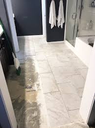How To Prep And Tile Your Bathroom Floors Flooring Installation Bathroom Flooring