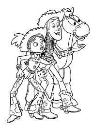 Kids are not exactly the same on the outside, but on the inside kids are a lot alike. Jessie Woddy And Bullseye In Toy Story Coloring Page Download Print Online Coloring Pages For Free Color Nimbus