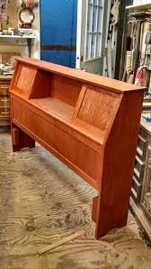 Mid Century Modern Bookcase Headboard Bookcase Headboard Headboard Storage Diy Furniture Plans