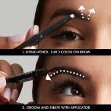 There are two key elements to this eyebrow trick that you need to get right: Fill Fluff Clear Eyebrow Pomade Pencil Nyx Professional Makeup