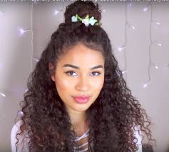 Floral To Knot Easy Curly Hairstyles By Lana Summer Curly Hair Styles Easy Curly Hair Styles Natural Hair Styles