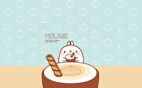 Explore the collection of molang wallpapers! Desktop Cute Molang Wallpaper Novocom Top