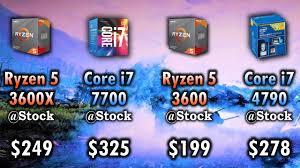 Amd ryzen 3 pro 3200g vs intel pentium m 780. Ryzen 5 3600x Vs Core I7 7700 Vs Ryzen 5 3600 Vs Core I7 4790 Rx 5700 Xt 8gb Youtube