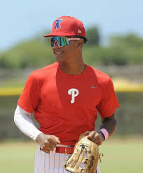 Francisco Rentería prospecto venezolano, principal fichaje de los Phillies  en el 2026 con una oferta de $4Millones de bono. Buen físico, habilidades  ofensivas, bateo avanzado, y madurez. Esa mezcla le da un