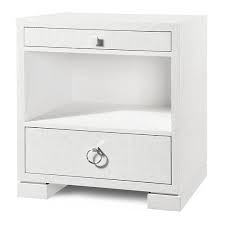 White Belmonte 2 Drawer Side Table White Side Tables Bedroom Night Stands White Bedside Table