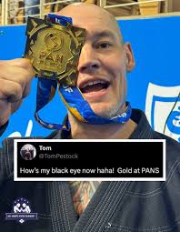 Congratulations to Bishop Dyer (Baron Corbin) Wins Two Gold Medals At IBJJF  PAN Jiu-Jitsu Tournament Could a future in the Olympics been coming? The  next Kurt Angle?