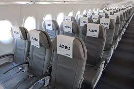 A Look Inside The First Airbus A220 300
