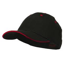 Stretchable Sandwich Bill Fitted Cap Black Red Cq11luh72mn Black And Red Fitted Caps Red Hats