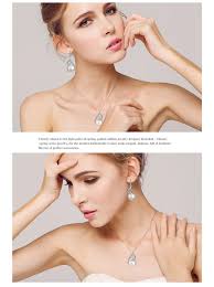 Exquisito Juego De Joyas De Dama De Honor De Plata: Collar, Aretes,  Colgantes Perfecto Para La Fiesta De Bodas Africana India De 3,72 €