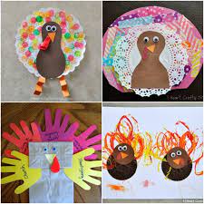 Dressed turkey thanksgiving craft for kids :: Thanksgiving Crafts For Kids I Heart Crafty Things