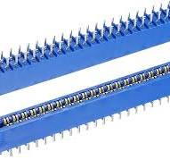 MECCANIXITY Card Edge Connector Blue Socket 44 Pin 3.96mm Pitch for Printed  PCB Circuit Board, Arcade, Pack of 2
