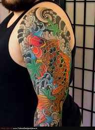 Left Back Best Koi Fish Tattoo On Side Half Back Koi Fish Japanese Tattoo Koi Koi Fish Tattoo Atlas Tattoo