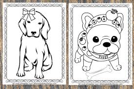 Keep your kids busy doing something fun and creative by printing out free coloring pages. Puppy Coloring Pages Free Life Is Sweeter By Design