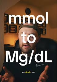 Easy Diabetes Blood Glucose Unit Conversion Trick