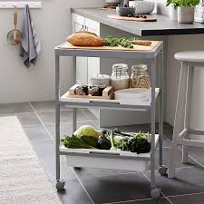 Metal kitchen trolley ikea rugs and carpets. Goodhome Budu Grey Kitchen Trolley Diy At B Q