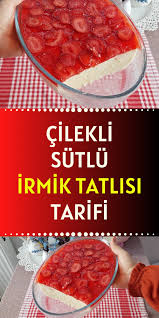 Cilekli Sutlu Irmik Tatlisi Tarifi Gurme Tarif 2020 Yemek Tarifleri Gida Yemek