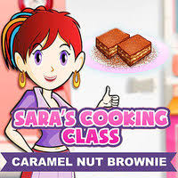 ¿que hay de tener tu propio restaurante? Sara S Cooking Class Caramel Brownie Juega Sara S Cooking Class Caramel Brownie En Ugamezone Com