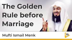 But if that marriage comes about as a result of an illicit love relationship, such as when they meet and are alone together and kiss one another, and other haraam actions, then it will never be stable, because they committed actions. The Golden Rule Before Marriage Mufti Menk Youtube