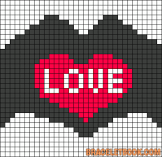 Premium vector | pixel art cartoon sun character in three. Alpha Friendship Bracelet Pattern 12976 Alpha Patterns Graph Paper Designs Blackwork Designs