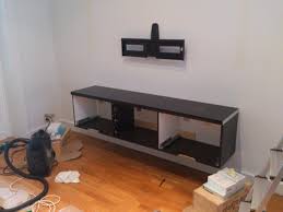 Support heavy cabinets while you hang them on the wall. Floating Ikea Tv Bench Besta Burs Model Thanks To R Diy D Album On Imgur