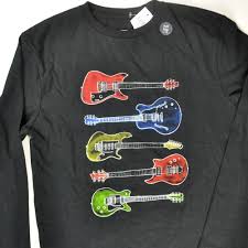 Gap Kids Rock And Roll Guitars Boys Long Sleeve T Shirt 2xl 14 16 Black Gapkids Everyday Rockandroll Guitar Garbsafar Guitar Boy Boys Long Sleeve Gap Kids