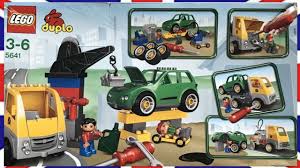Versatile recycling playset with fun activities that. Lego Duplo 5641 Busy Garage Youtube