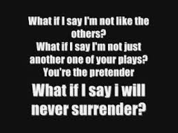 Pin By Melissa Jenkins On Lyrics In 2020 Foo Fighters Lyrics Foo Fighters Lyrics Pretender The Pretenders
