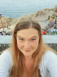 The rare chance to be an audience member and just chill... been to see  "mischief movie night" tonight at the Minack theatre Cornwall ft some of my  fav actors from "goes wrong