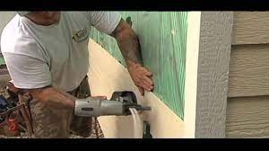 This simple siding option offers charm with its board and batten appearance. Lp Smartside Siding Residential Installation By Lindus Construction Youtube
