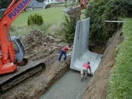 keermuur keerwand grondkering waterkering keerwanden keermuur hellende tuin