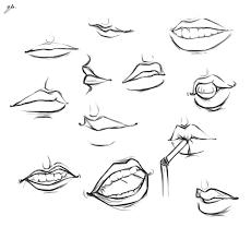 Pin By Annette Kutnick On Faces Expressions Drawings Sketches Mouth Drawing Choose from 10+ smiling lips graphic resources and download in the form of png, eps, ai or psd. mouth drawing