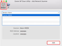 What does canon ij network scan utility do? Registering An Mf Scan Utility Compatible Scanner Canon Macos Scangear Mf User S Guide