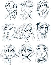 Sharp Art Character Design Sketches Drawing Cartoon Characters Cartoon Art Styles